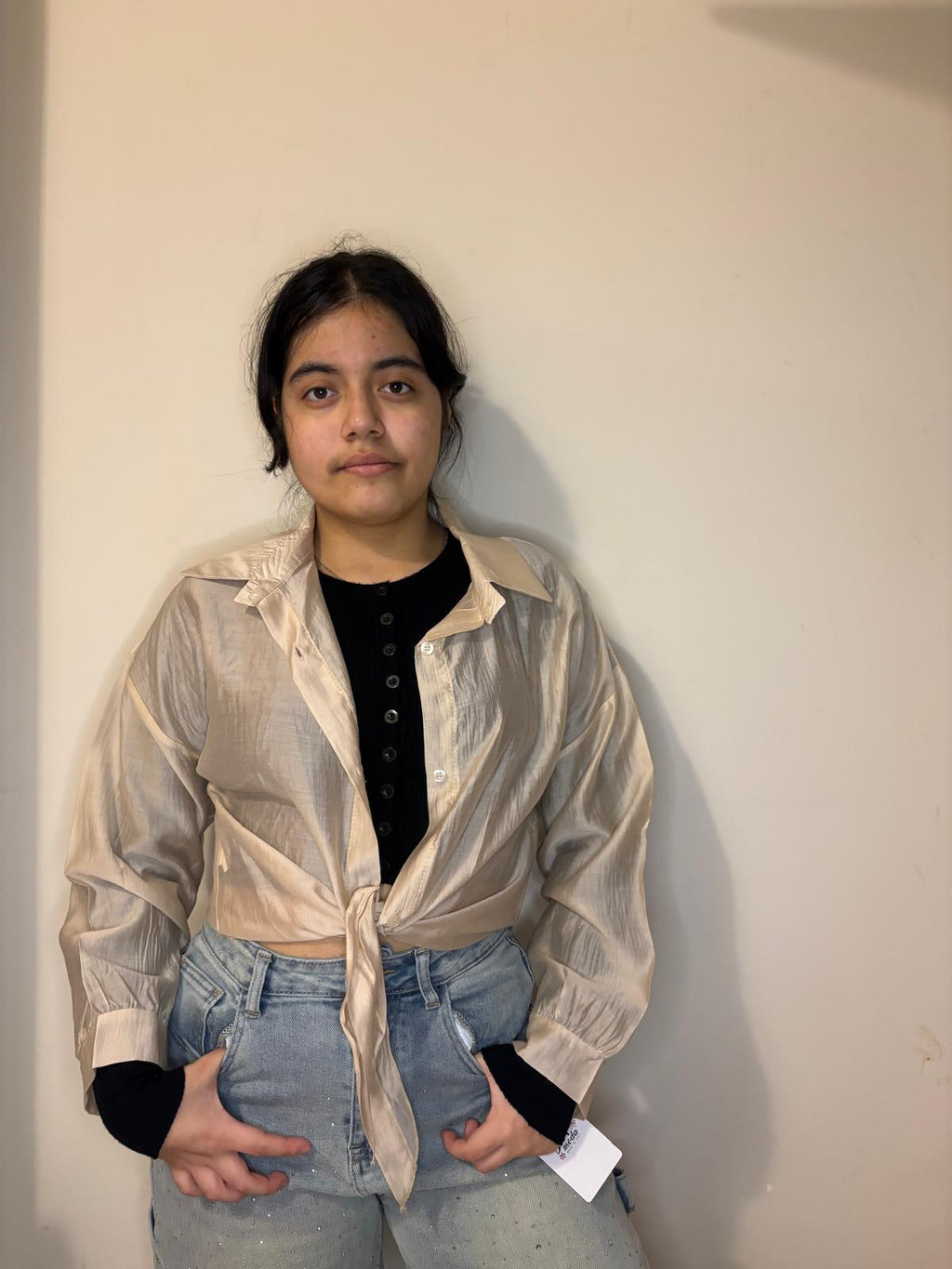 Camicia in organza