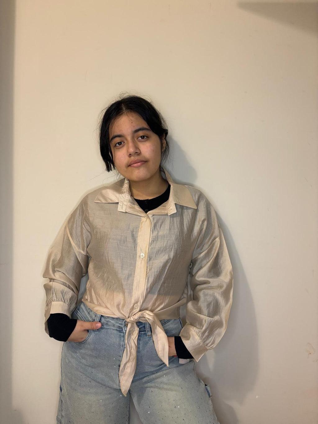 Camicia in organza