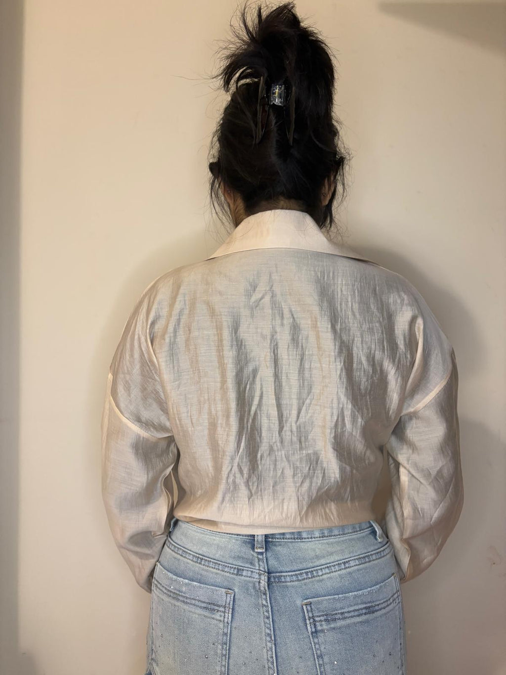 Camicia in organza