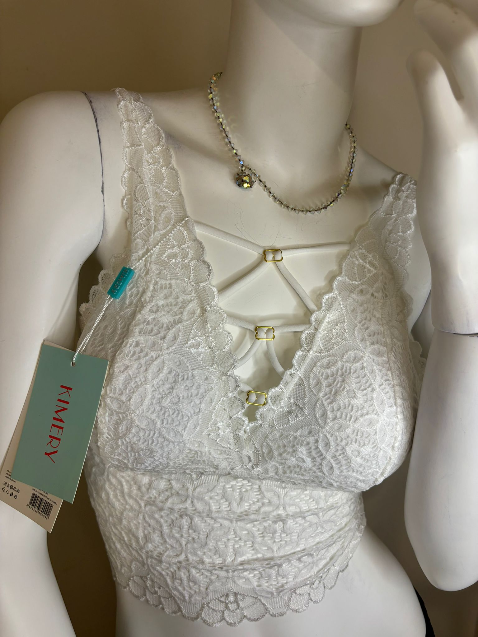 Top Bralette in pizzo