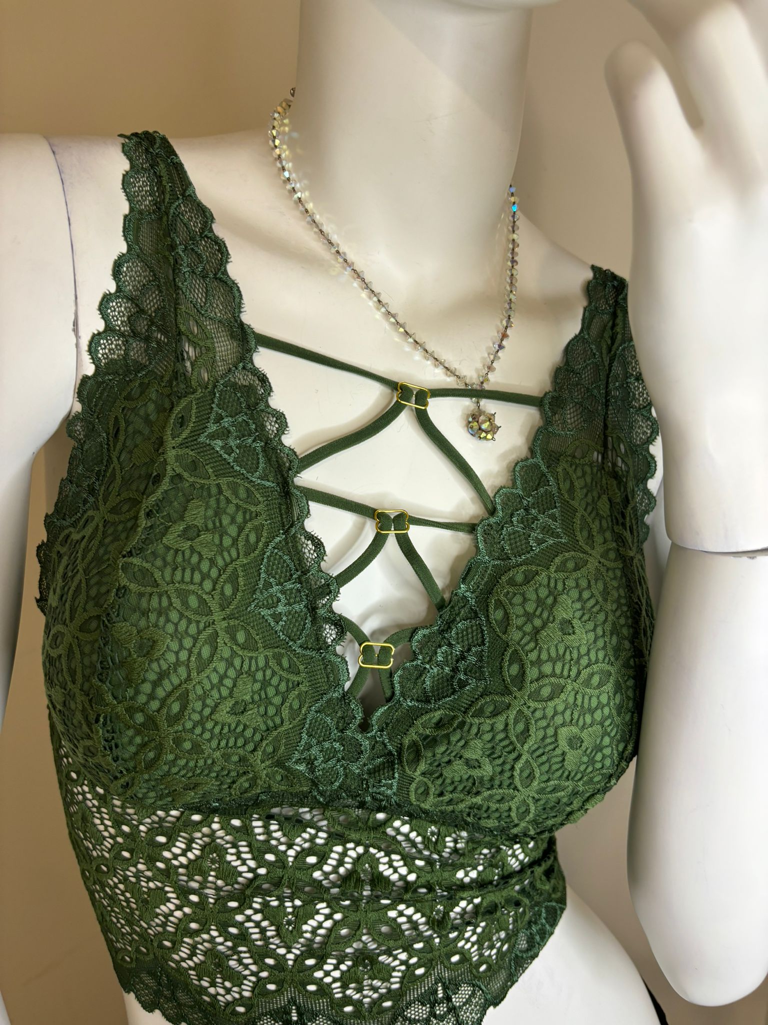 Top Bralette in pizzo