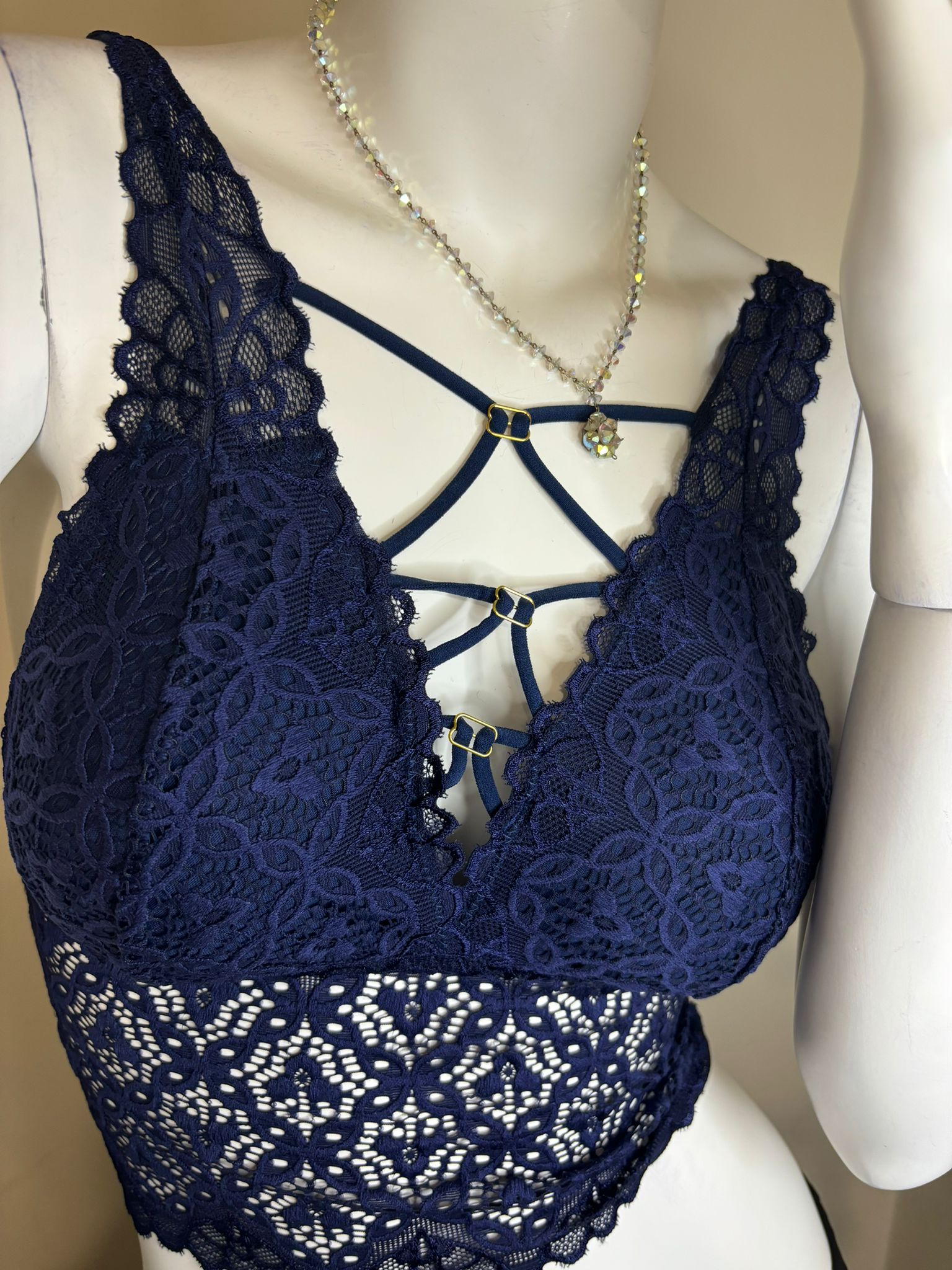 Top Bralette in pizzo
