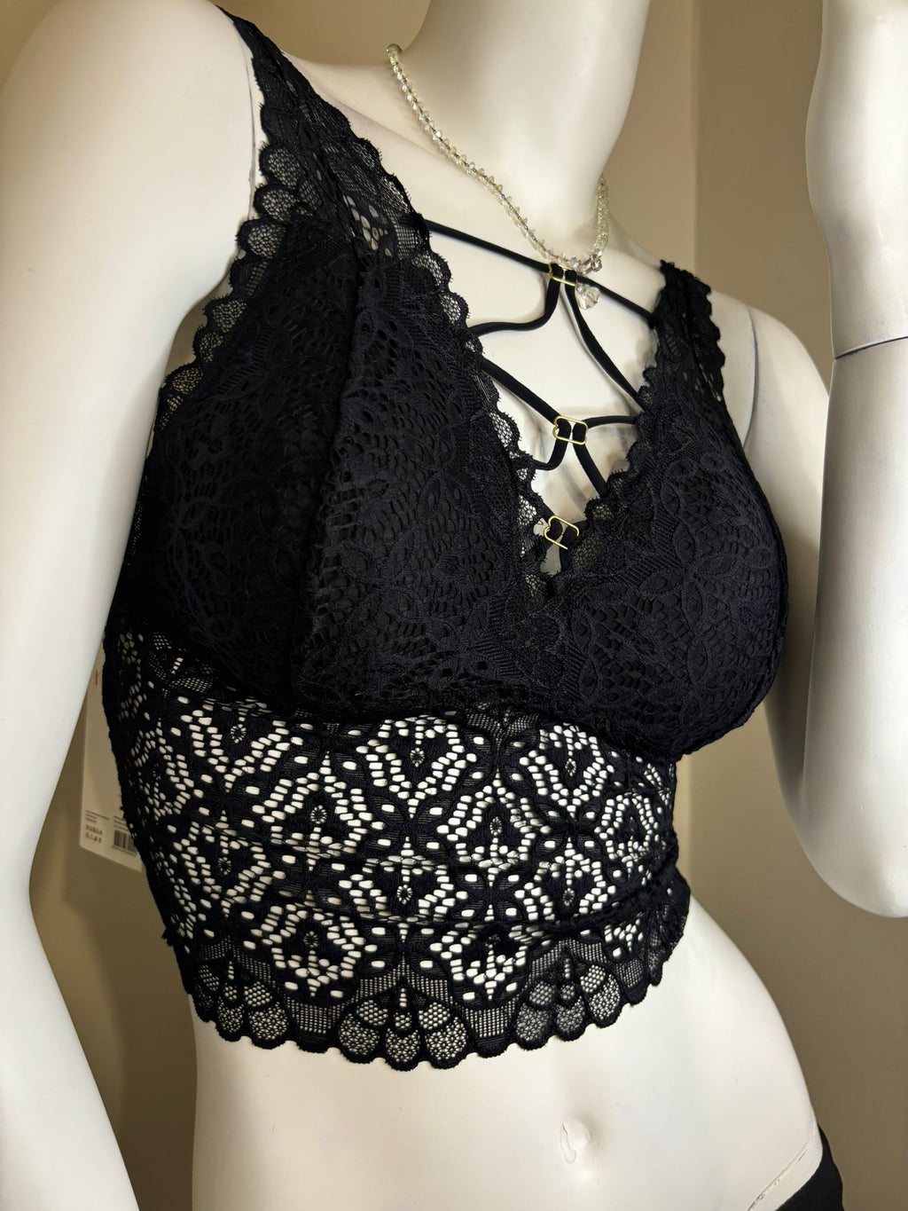 Top Bralette in pizzo
