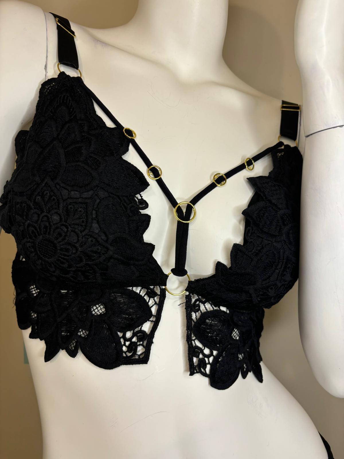 Top Bralette in pizzo