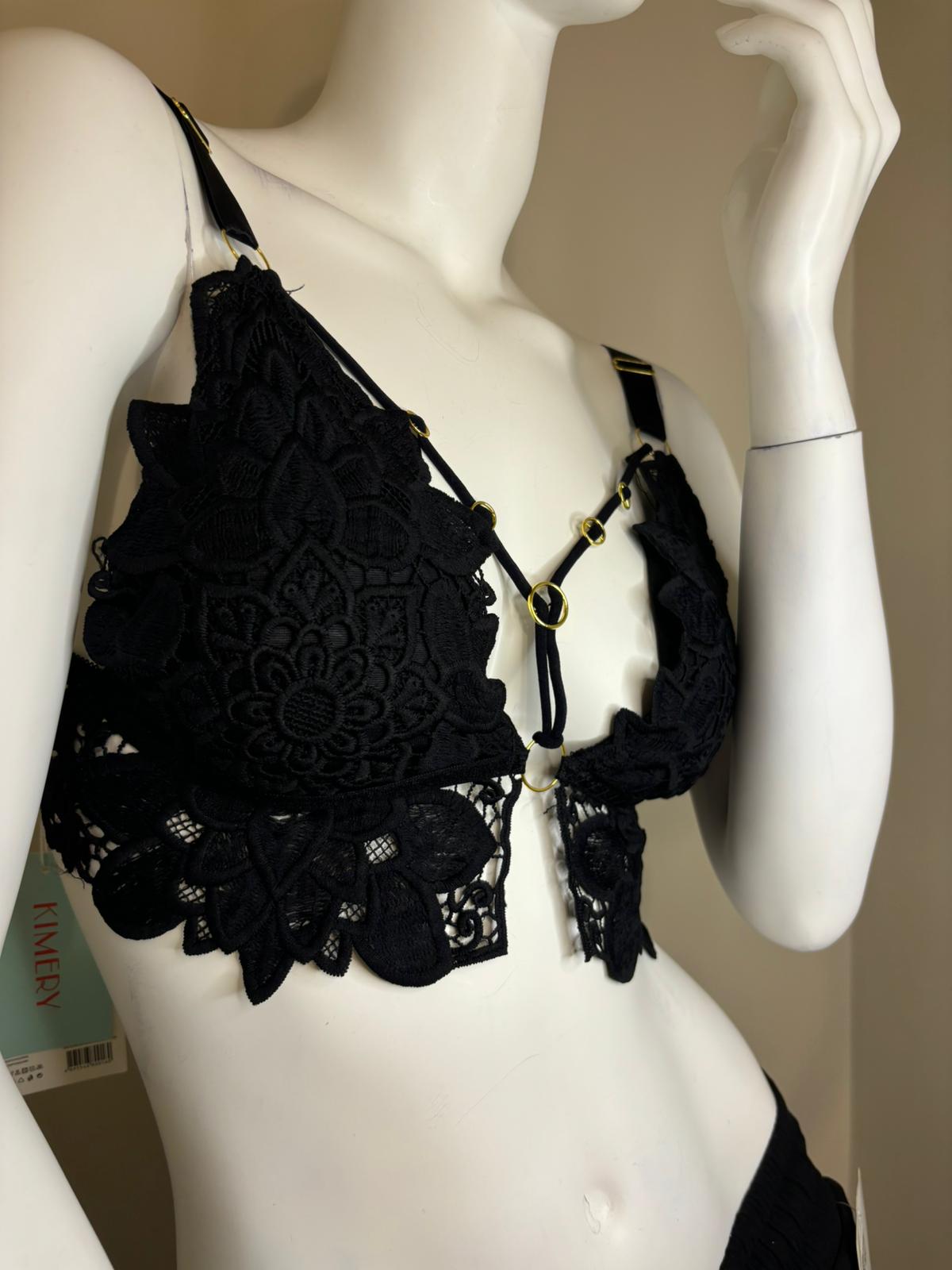 Top Bralette in pizzo